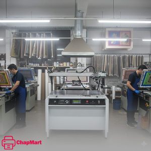 دستگاه چاپ سیلک موضعی70*45